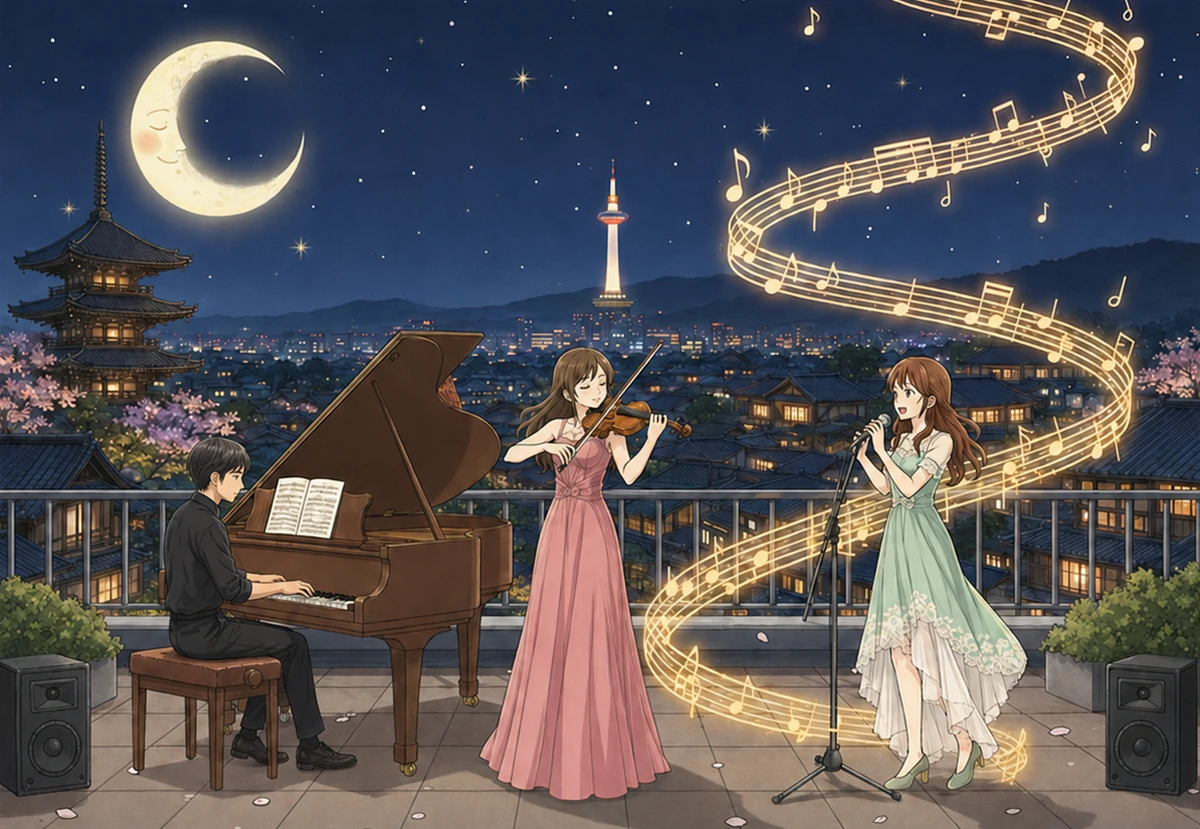 Kyoto Night Life x Anime Music / AniBeat